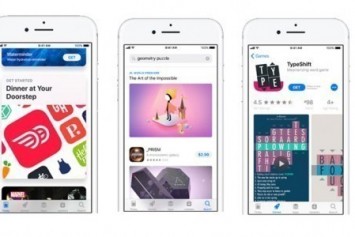 iOS 11 ile birlikte, App Store'da güncellenecek