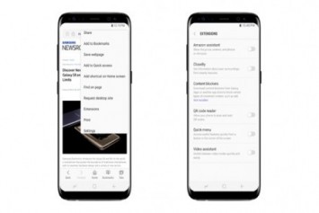 Samsung Internet Browser, ilk güncellemesini aldı