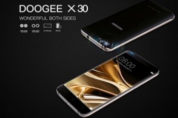 Doogee X30 Arka Tarafında ve Ön Tarafında Çift Kamera İle Beraber Tanıtıldı