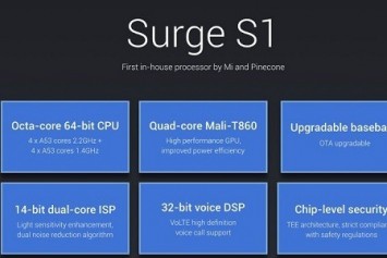 Xiaomi Yeni Telefonunda Kendi İşlemcisi Olan Surge S2 Modelini Kullanacak