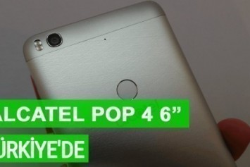 Alcatel Pop 4 6-inç Türkiye'de Satışa Sunuldu 