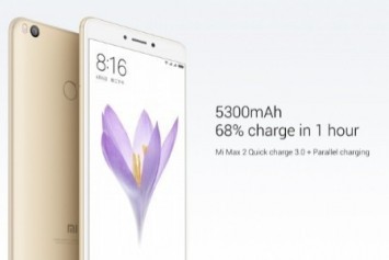 Xiaomi Mi Max 2, 5.300 mAh Batarya ile Hindistan'da Piyasaya Çıktı