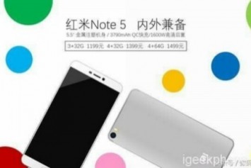 Xiaomi Redmi Note 5 Fiyatı ve Özellikleri İnternete Sızdırıldı 