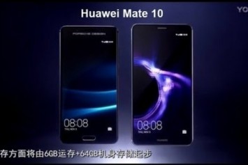 Huawei Mate 10 için İlk Resmi Tanıtım Görseli Geldi 