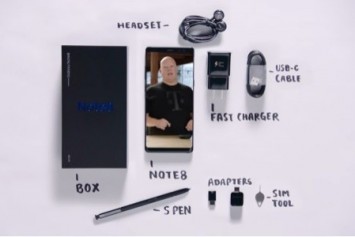 Samsung Galaxy Note8 Kutu Açma Videosu 