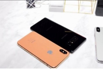 Galaxy Note8 ve iPhone 8 Yan Yana 