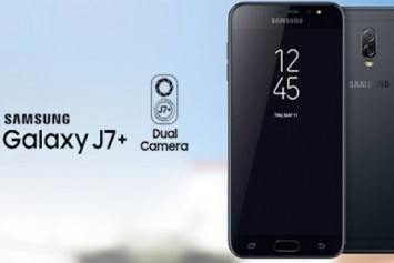 Samsung Galaxy J7+ net bir şekilde görüntülendi