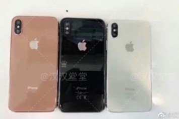 Apple iPhone 8'in Parlak Siyah, Bakır ve İnci Beyazı Renkli Görseli Sızdırıldı 