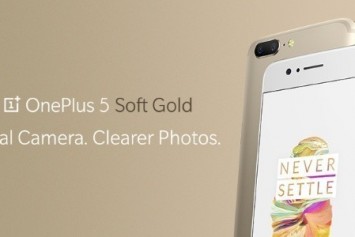 Sınırlı Sayıda Üretilecek Oneplus 5 Soft Gold Rengi Duyuruldu