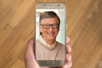 Bill Gates de Android Akıllı Telefon Kullanıyor 