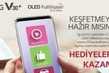LG V30+ Türkiye'de Satışa Çıkmadan Kampanyaları Başladı 