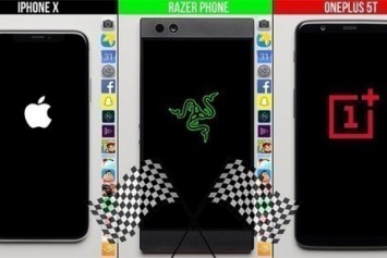 iPhone X, Razer Phone ve OnePlus 5T hız testinde