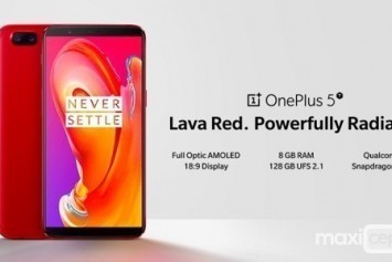 OnePlus 5T Lava Red Renk Seçeneği Hindistan'da Satışa Sunuldu