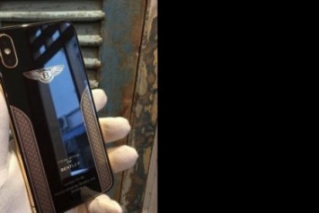 Bentley tarafından üretilen muhteşem iPhone X modeli