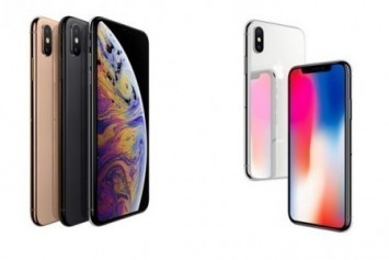 iOS 12 yüklü iPhone Xs ile iPhone X karşı karşıya geldi