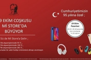 Evofone, Cumhuriyet Bayramı'na Özel, Xiaomi Ürünlerinde İndirim ve Hediye Kampanyası Başlattı