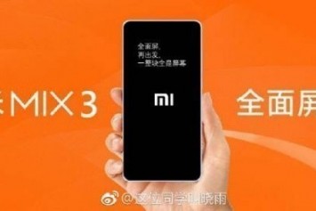 Xiaomi Mi Mix 3, 15 Ekim Tarihinde Tanıtılabilir