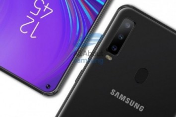Galaxy A8s'in İlk Görselleri, Ekran Altı Ön Kameralı Ekranı Gözler Önüne Seriyor