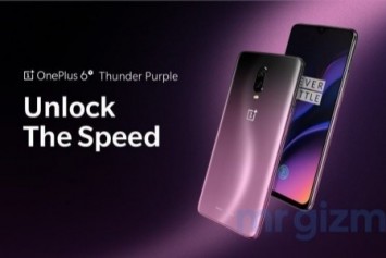 OnePlus 6T'nin Şimşek Moru Renginin Basın Görselleri Ortaya Çıktı