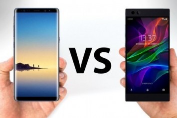 Razer Phone ile Galaxy Note 8 hız testinde karşı karşıya