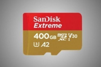 SanDisk'ten dünyanın en hızlı 400 GB microSD kartı