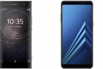 Xperia XA2 Ultra ve Galaxy A8 Plus parmak izi hız testinde