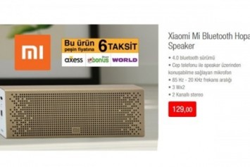 Xiaomi Mi Bluetooth hoparlör BİM'de satışa sunulacak