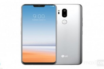 LG G7'nin ön yüzü, iPhone X'i çok andıracak