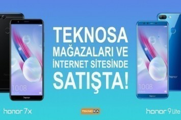 Honor 7X ile Honor 9 Lite, TeknoSA tarafından satışa çıktı