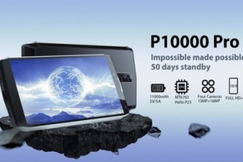 Blackview'den 11.000 mAh kapasiteli: P10000 Pro
