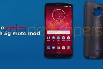Moto Z3 Play 5G Moto Mod İle Birlikte Geliyor