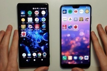 Xperia XZ2 ile P20 Pro hız ile kamera testinde
