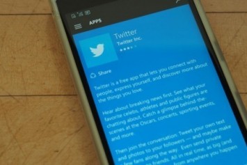 Twitter, Windows Phone 8.1'e olan desteğini kesti