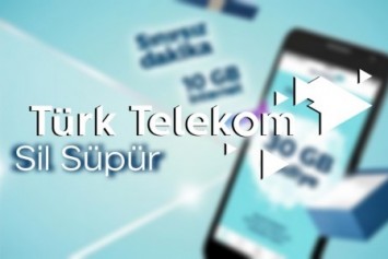 Türk Telekom Sil Süpür kampanyası ile onlarca hediye sizi bekliyor