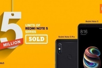 Xiaomi Redmi Note 5 ve Note 5 Pro Satışları 5 Milyonu Geçti