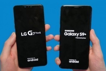 LG G7 ile Galaxy S9 kamera, hız ve batarya testinde