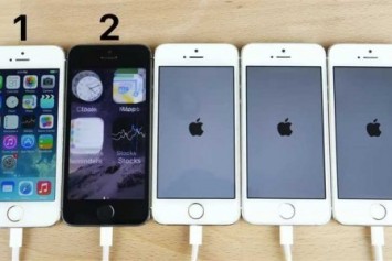iOS 7'den, iOS 11'e kadar tüm sürümler karşı karşıya