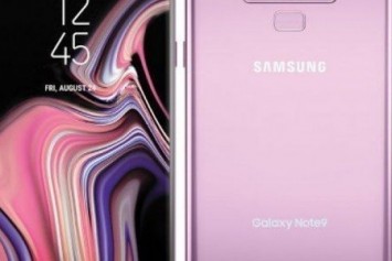Mor Renkli Galaxy Note9'un Basın Görseli Sızdırıldı