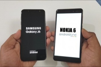 Galaxy J6 ile Nokia 6 (2018) modeli hız testinde karşı karşıya