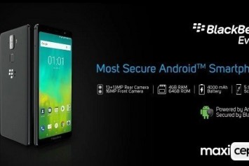 Çerçevesiz Ekranlı Blackberry Evolve ve Blackberry Evolve X Tanıtıldı