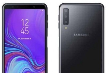 Üç Kameralı Galaxy A7 (2018) Basın Görselleri Sızdırıldı 