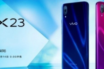 Vivo X23, Ekran içi Parmak İzi Tarayıcı ve Snapdragon 670'le Resmi Olarak Duyuruldu