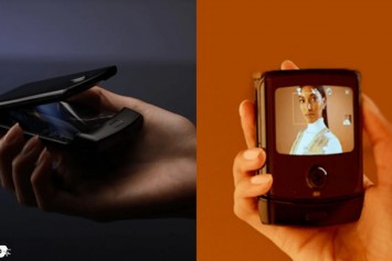 Motorola Razer Katlanabilir Tasarımıyla Göz Kamaştırıyor
