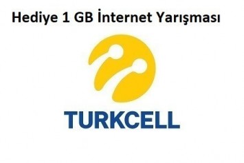 Turkcell Kim 1 GB İster ? Hediye İnternet Fırsatı