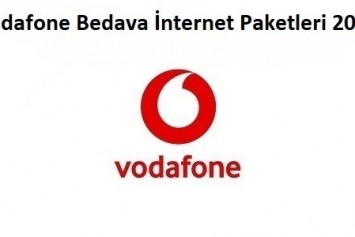 Vodafone 2019 Bedava İnternet Paketleri