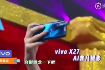 Vivo X27, TV Show'unda Ortaya Çıktı
