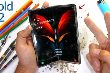 Samsung Galaxy Z Fold 2 Dayanıklılık Testi