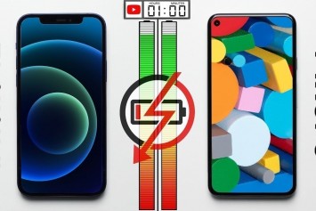 iPhone 12 ve Google Pixel 5 Batarya Testi