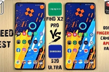 Oppo Find X2 Pro ve Galaxy S20 Ultra Hız Testi