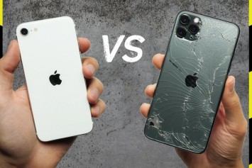 iPhone SE (2020) ve iPhone 11 Pro Max Düşme Testi